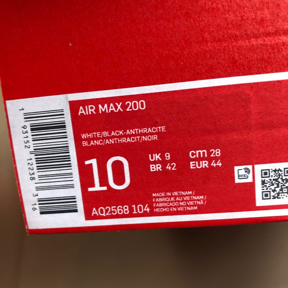 New Nike Air Max 200 Men’s sneakers size 10,11 - Picture 13 of 14